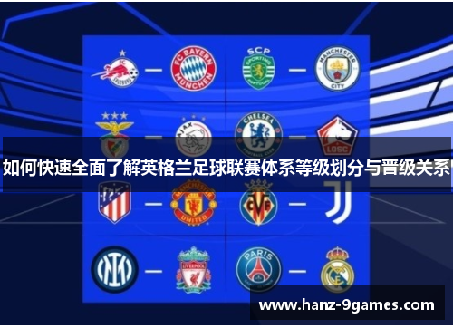 如何快速全面了解英格兰足球联赛体系等级划分与晋级关系